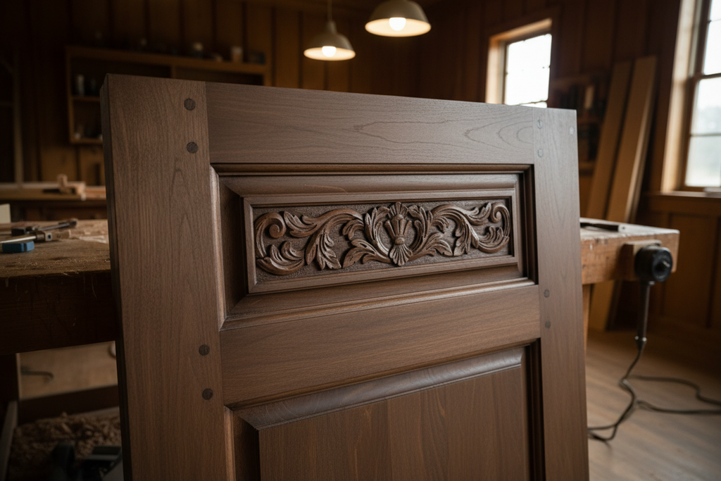 Amish Handcrafted Door